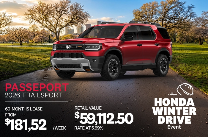 Bannière de Promotion Passport Trailsport 2026